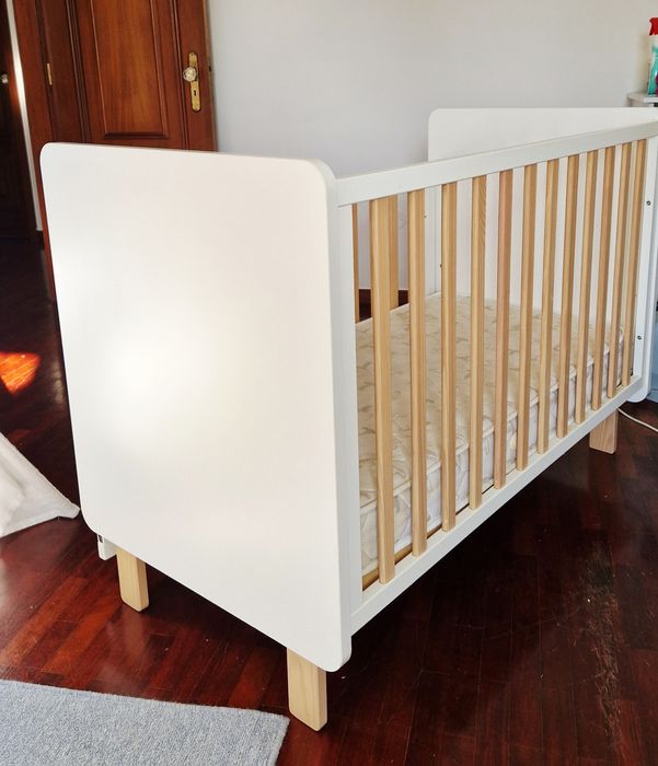 Berço Trama Serie Musa Branco