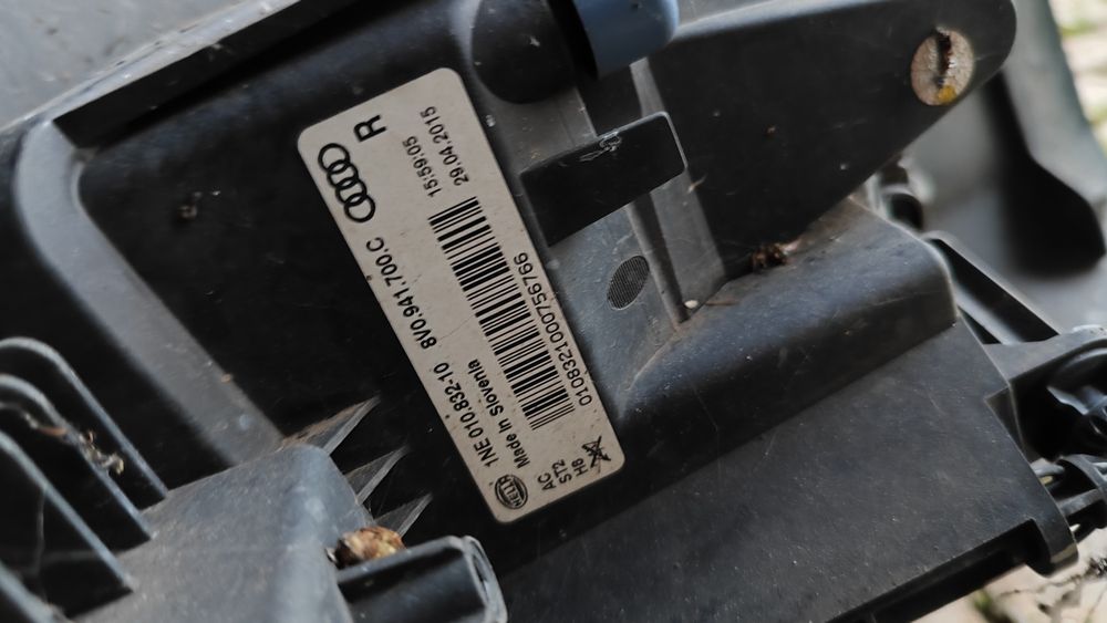 Parachoques A3 8v 2015 danificado