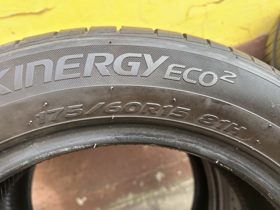 Opony letnie Hankook Kinergy Eco 175/60 R15 81H 2022r 6mm 4szt