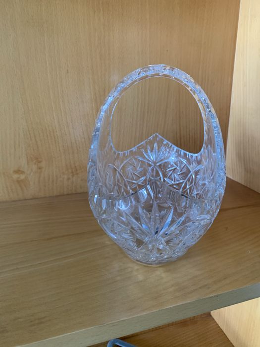 Peca de vidro cristal . Para decoracao ou fruteiro