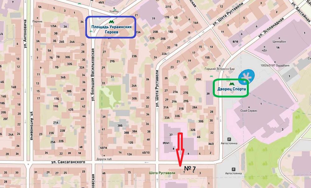 Оренда класної 1к квартири в Центрі, 35м2, вул. Саксаганського, 7, метро Палац спорту