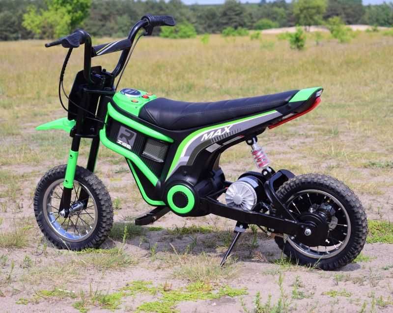 Autko motorek WIELKI MOTOR CROSSOWY na akumulator dla dzieci jeździk