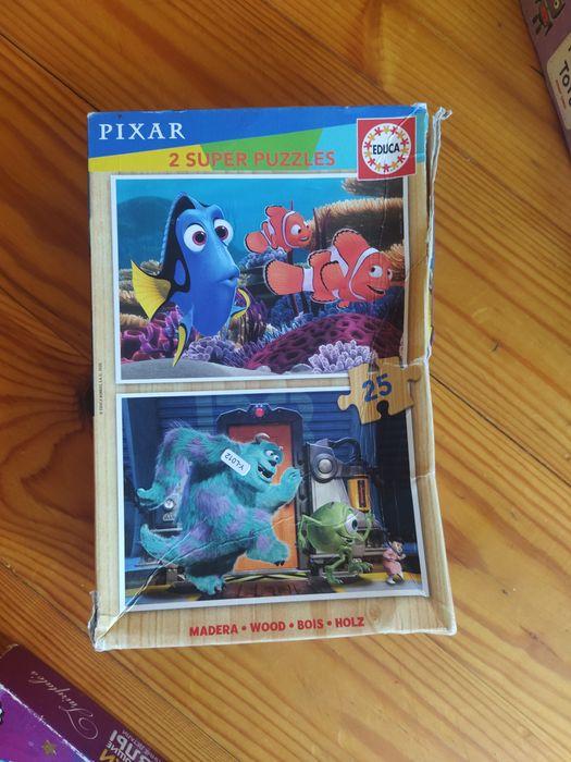 Дитячі пазли + настільна гра