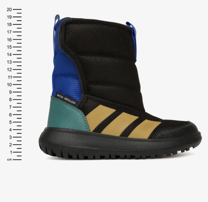 Adidas снігоходи winterplay jr9267 зимові термо чоботи черевики