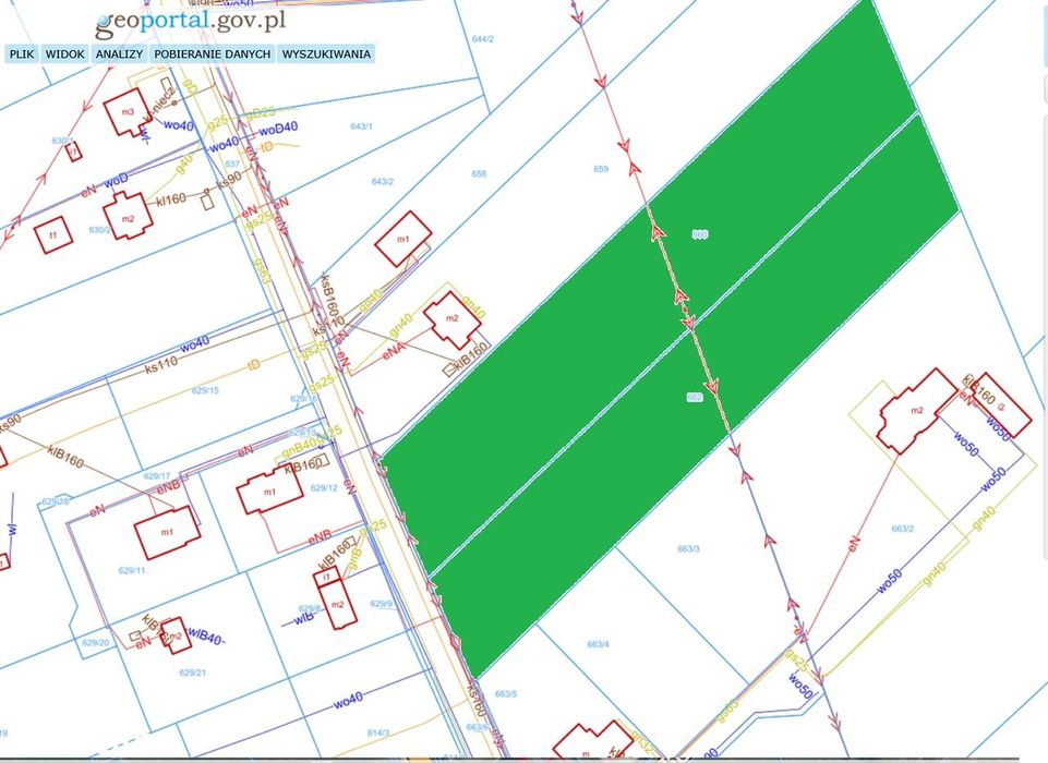 STARE BUDY ul.Chopina 11500m2 z warunakmi zabudowy