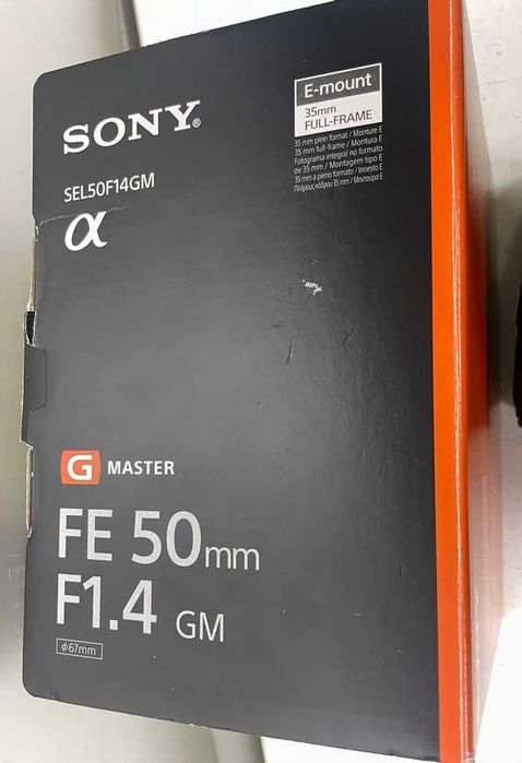 Объектив Sony FE 50mm f/1.4 GM (Sony E)