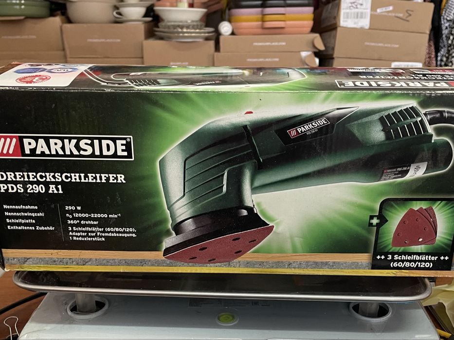 дельтоподібна шліфувальна машина Parkside PDS 290 A1