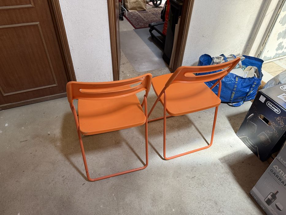 2 cadeiras dobraveis IKEA