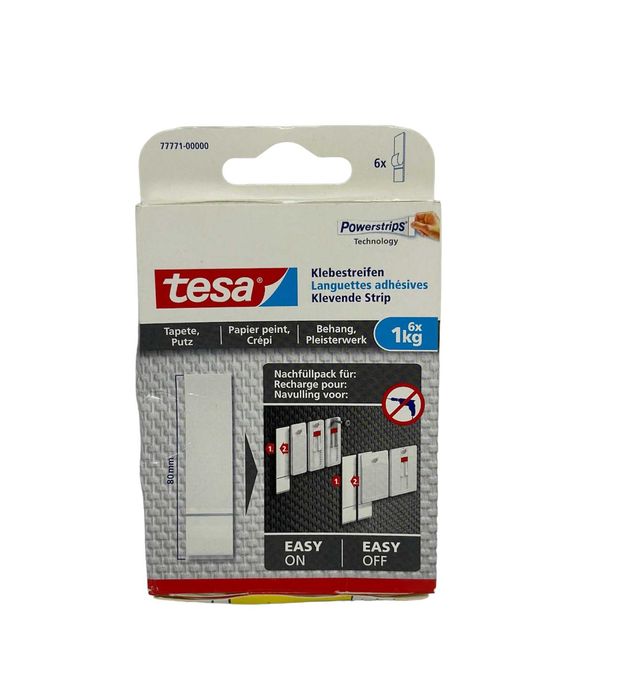 TESA Plastry montażowe samoprzylepne do tapet 6szt x 1kg kod 896