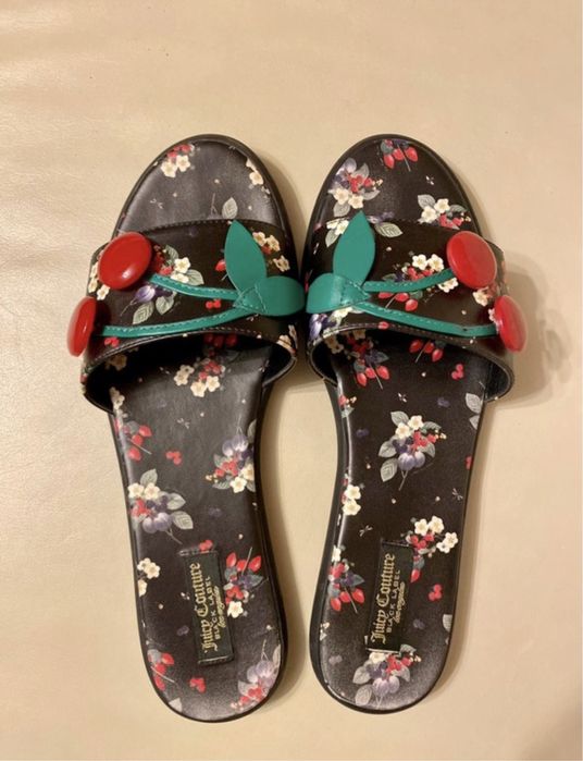 Klapki Juicy Couture HIT cherry wisienki