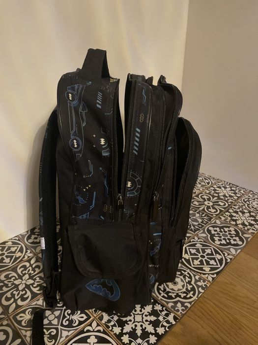 Plecak batman czarno niebieski