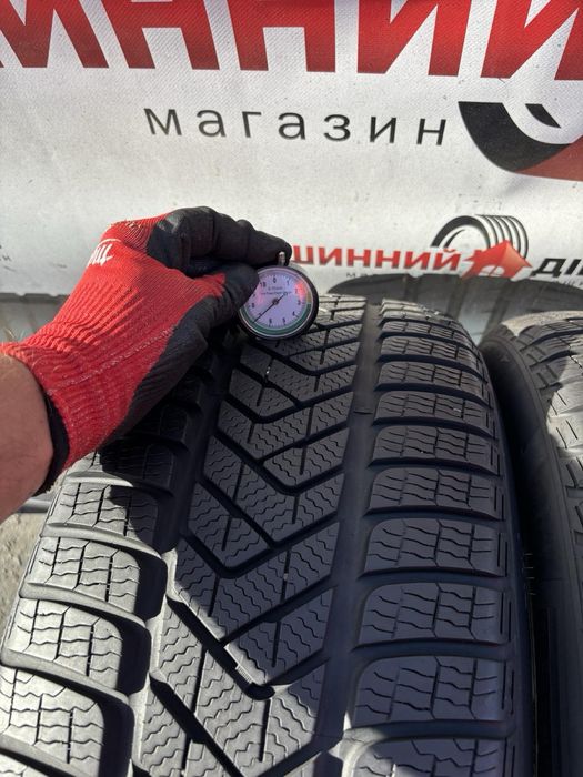 Шини 255/45 R19 пара Pirelli 2022p зима 7мм