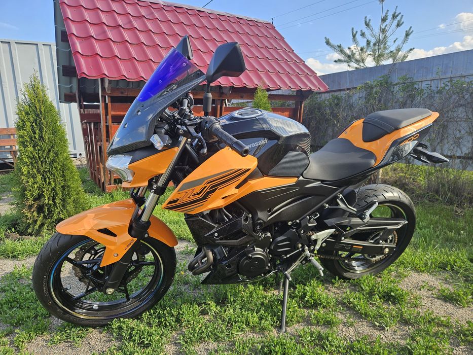 Состояние НОВОГО!Продажа Kawasaki z400 400 2019року-з Японії пробіг:4000км стокмото кавасаки Z400
