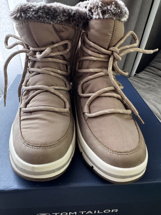Зимові теплі чоботи tom tailor