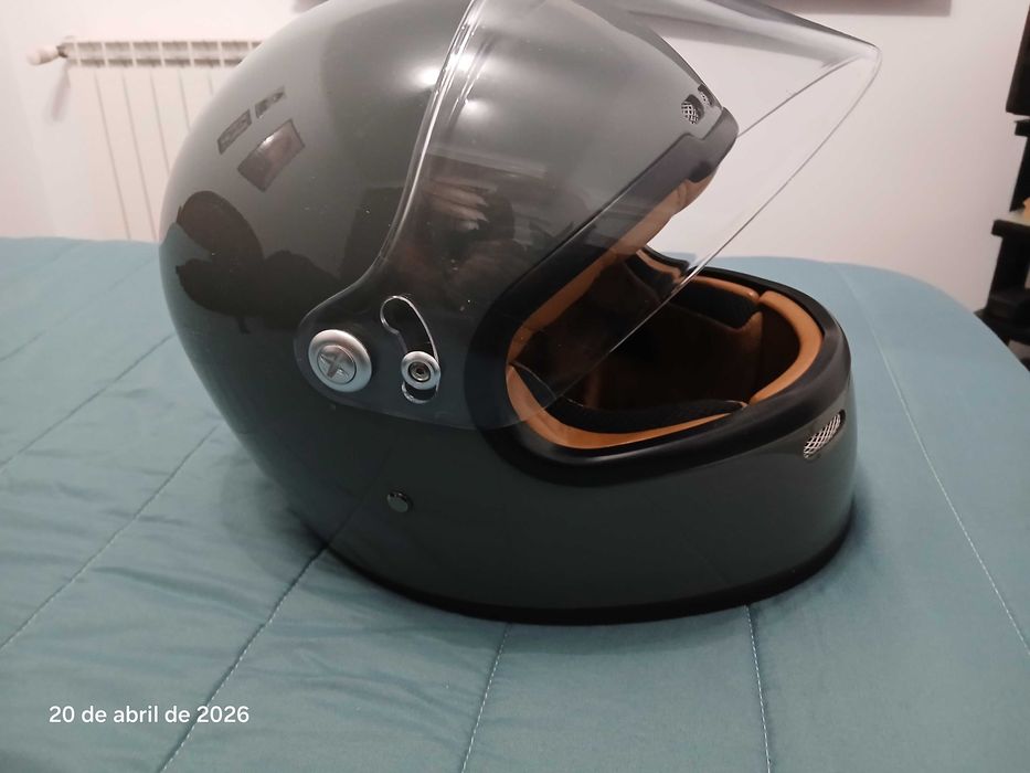 Capacete Cool Garage Race Grey Gloss