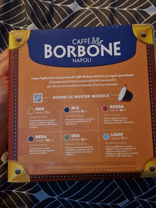 Kapsułki do Nespresso Caffè Borbone Respresso - 48 szt. - nowe