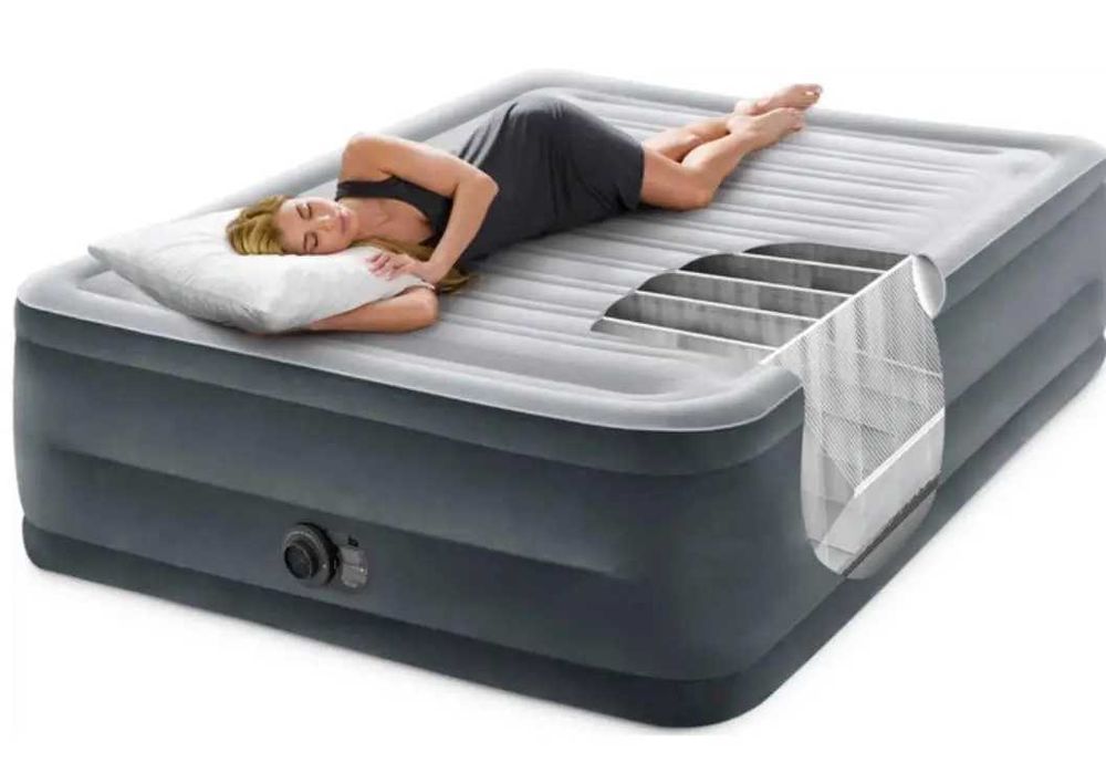 Ліжко матрац надувний двоспальний 203*152 см / Кровать матрас надувной