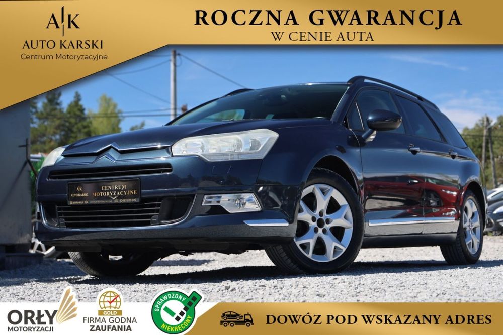 Citroën C5 1.8 125KM Parktronic*Klimatronic*Hak*Wielofunkcja*Navi*Tempomat