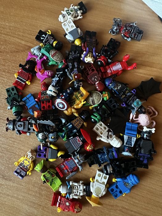 Аналог!!!Лего ниндзяго, марвел, черепашки-ниндзя(китай)Продаж лотом.