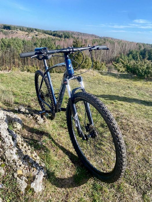 Rower MTB Romet Mustang M4 rama 21 cali koło 29 " niebieski