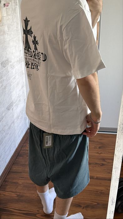 футболка Chrome Hearts Cross white T shirt S M L