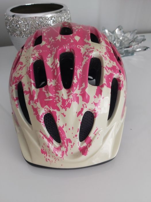 Kask rowerowy dla dziewczynki 47 - 51 cm XS S lekki