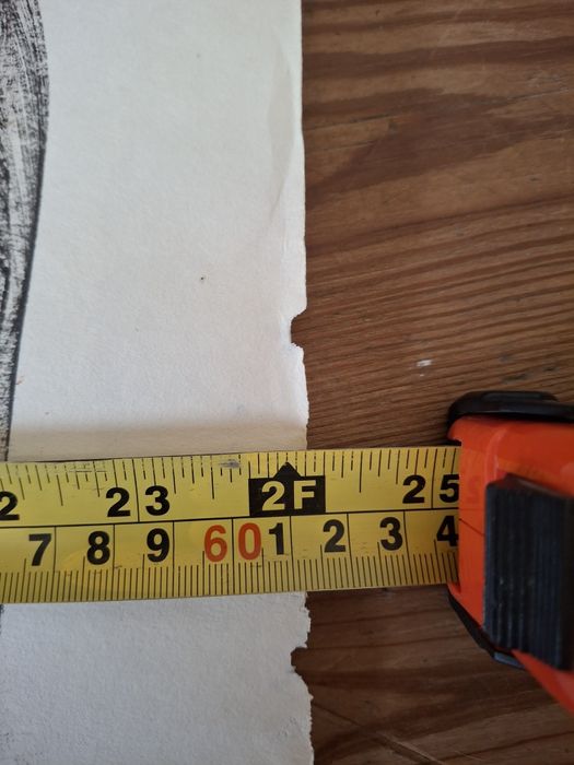 Pintura antiga assinada e datada