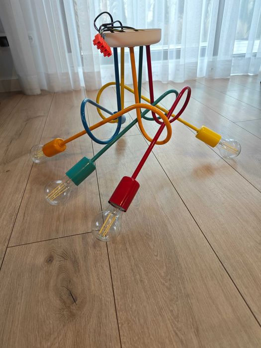 Lampa do pokoju dziecka kolorowa Mondo 1001/5MX4