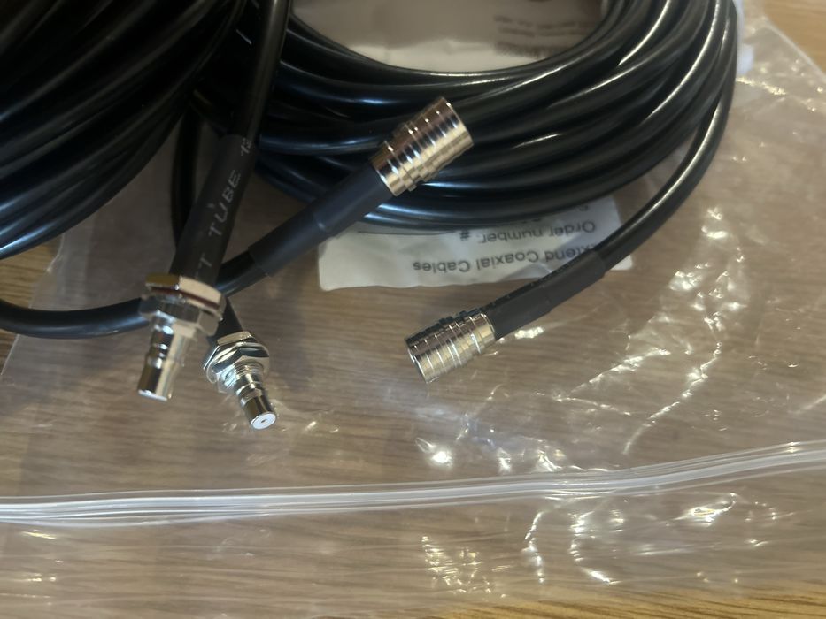 Антенний коаксіальний кабель Alientech RG-223 8 метрів (2 дроти)