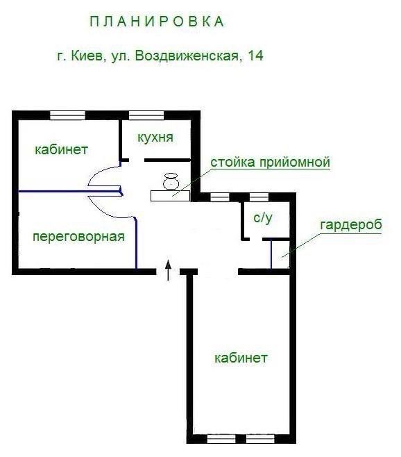 Без % Продажа приміщення Поділ, Воздвиженка,  м. Контрактова площа - Більше
