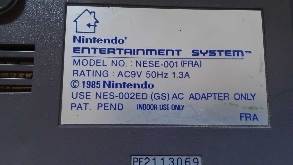 Nintendo nes francesa
