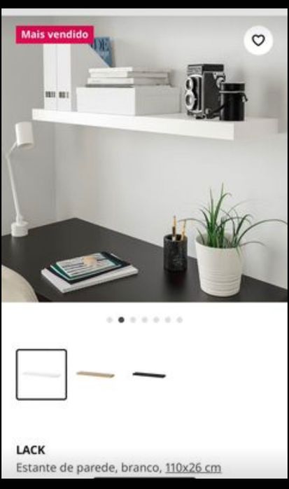 Prateleira ikea lack