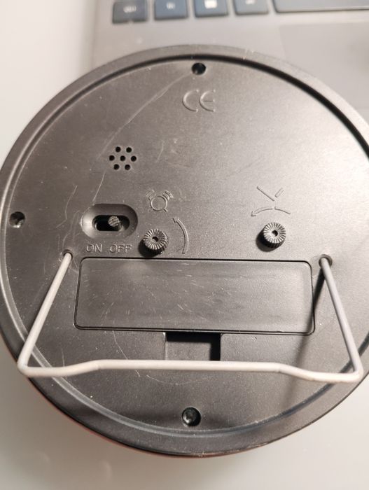 Relógio despertador NOVO!!	MARCA: Hôma