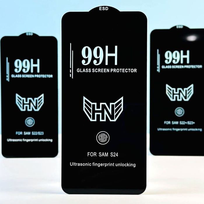 Защитное стекло Samsung S22 S23 S24 PREMIUM GLASS!