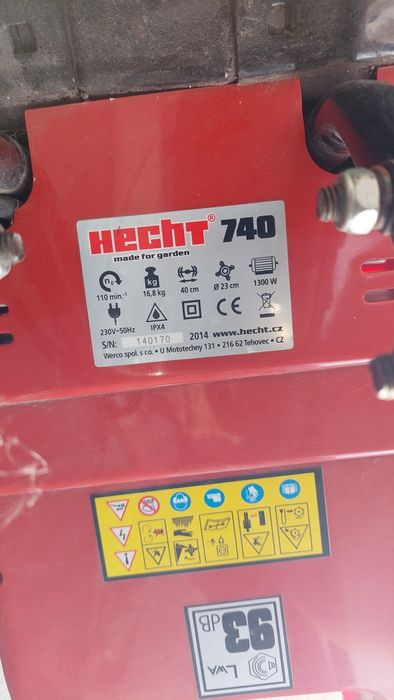 Glebogryzarka elektryczna Hecht 740