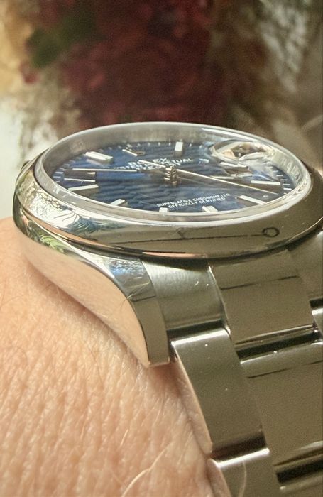 Rolex Datejust 36’ niebieska mozaika,zakup u A.D.2024 jak nowy