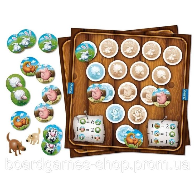 Нова настільна гра "Супер фермер. Коза-борсук"