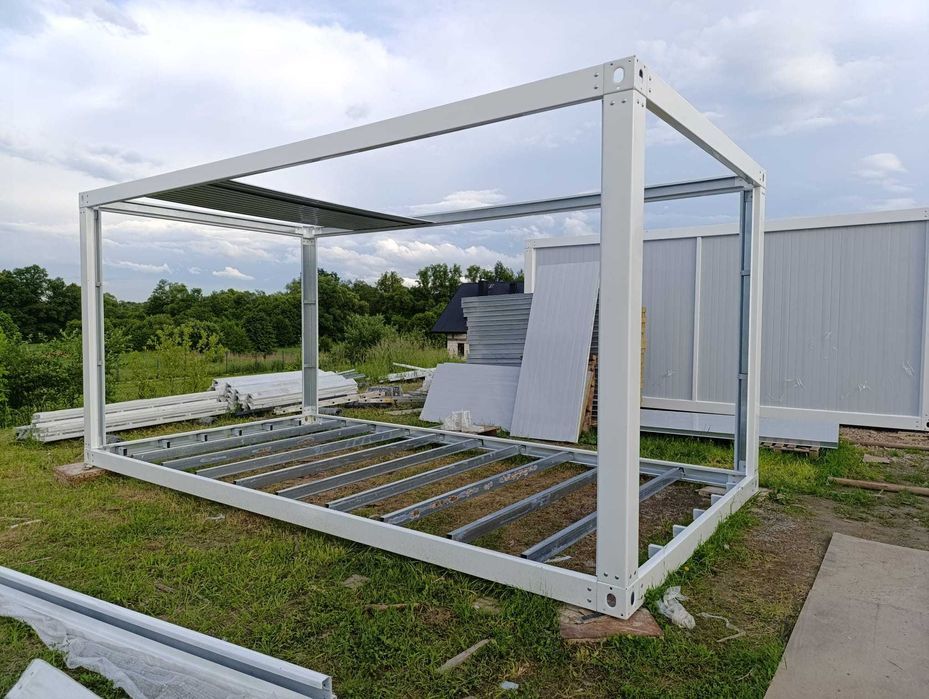Rama kontenera 3x6m / 4x8m Biurowy Socjalny Magazynowy Budowlany