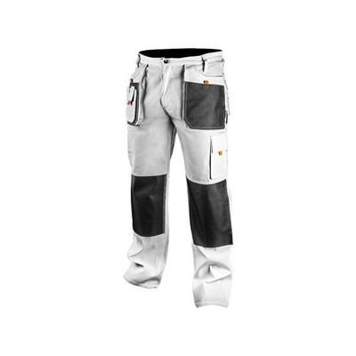 Spodnie robocze białe rozmiar L/52 NEO 81-120-L