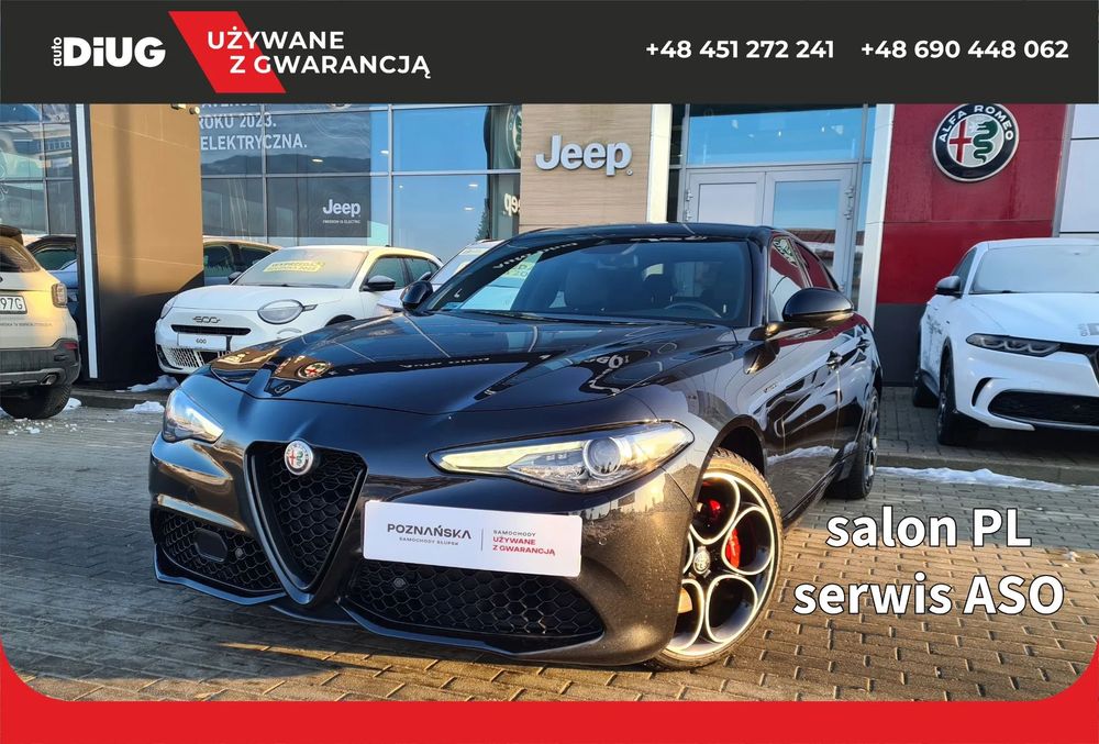 Alfa Romeo Giulia salon Polska | I właściciel | Veloce | 4x4 | Serwis ASO | fv marża