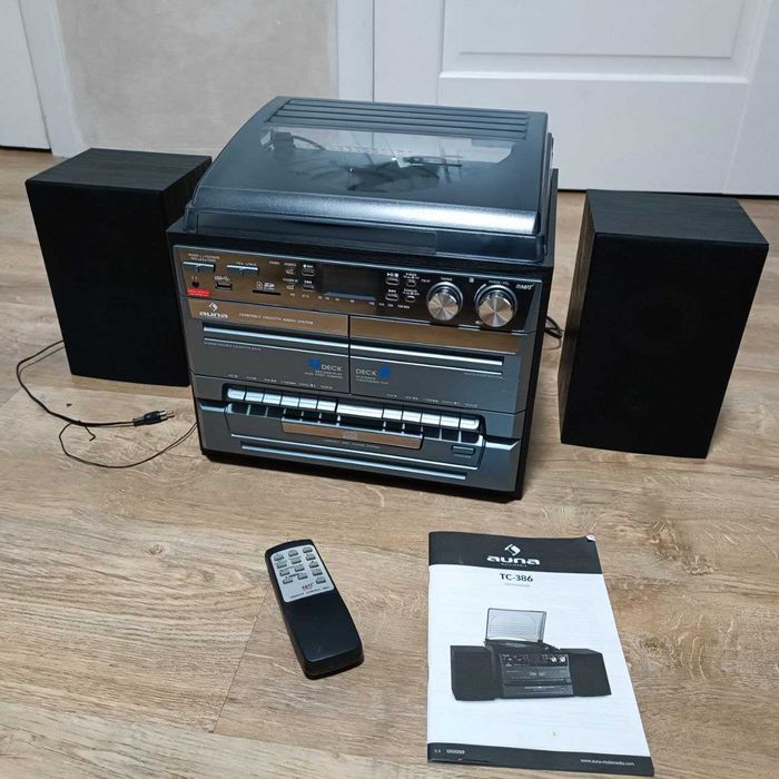 Вініловий програвач, музичний центр, стереосистема Auna! NW