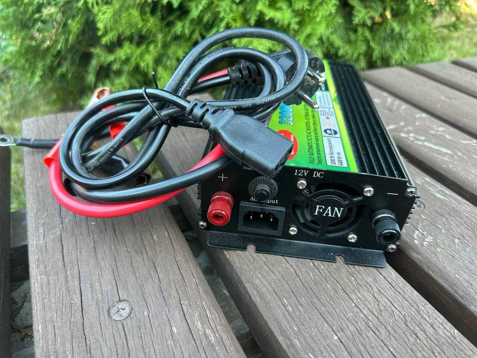 Преобразователь напряжения  12V-220V 3200W|Инвертор|С UPS 15А|ИБП|