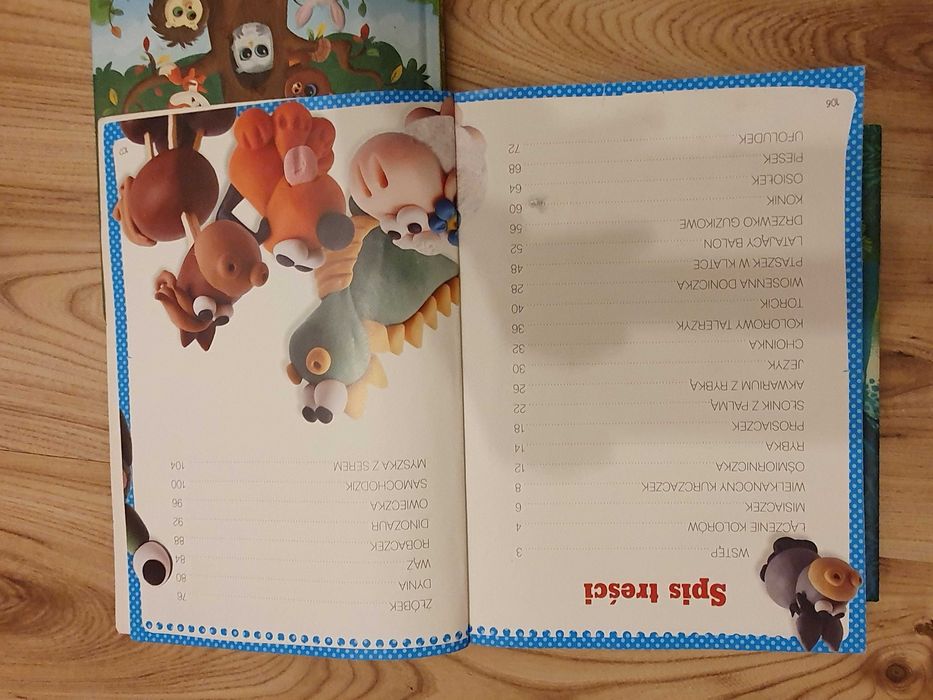 Książki dla dzieci  pomysły z plasteliny i inne