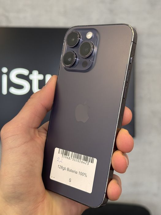 RATY 0% iPhone 14 Pro Max 128GB BATERIA 100% GWARANCJA 12 miesiecy!!!