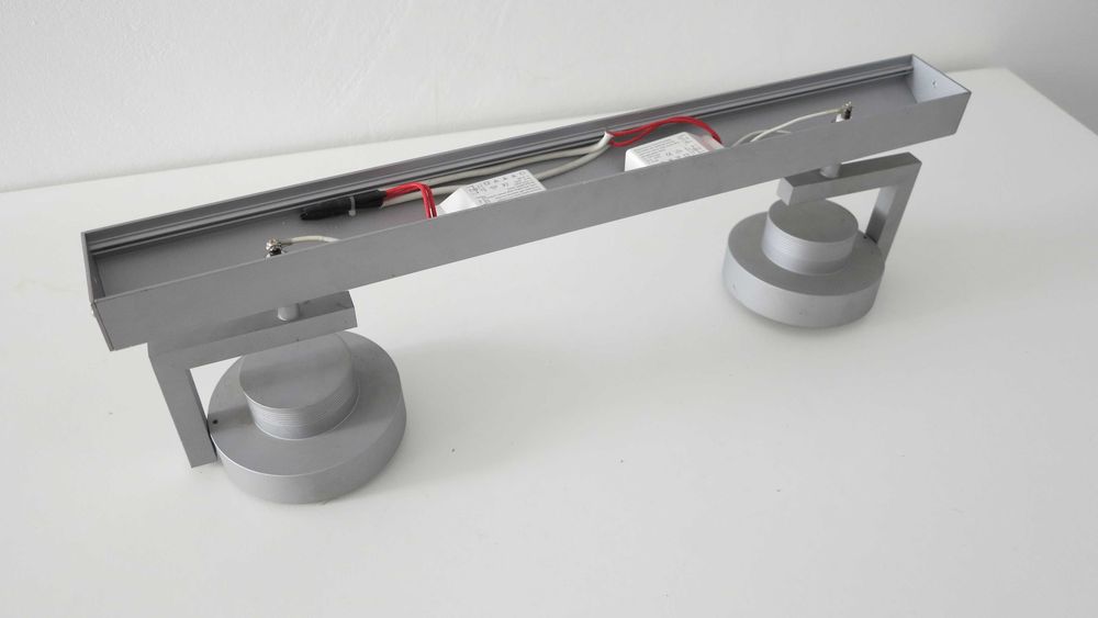 Holofote de tecto duplo