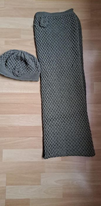 Zestaw szal i czapka