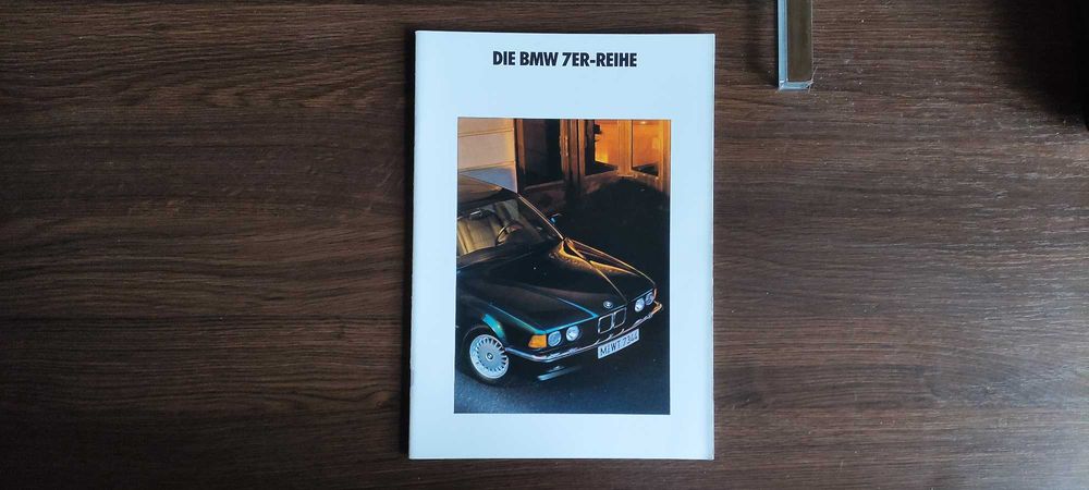 Prospekt BMW 7 E32