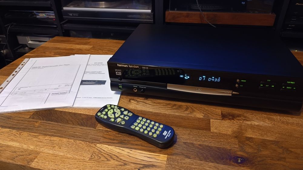 Okazja! Odtwarzacz CD/DVD Harman Kardon DVD 20 + Pilot CD-R MP3