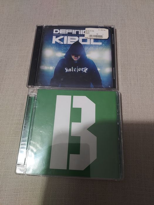 Płyty CD Hemp GRU i Definicja Kibol polski rap hip-hop