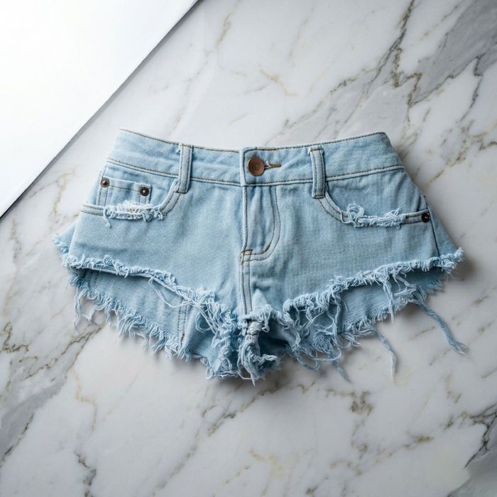 Джинсові шорти блакитні